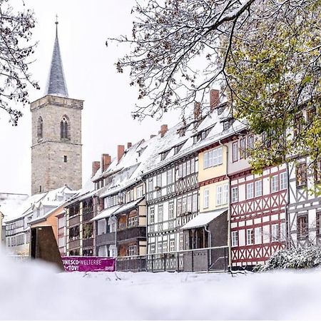 -Apartment Am Luisenpark-Perfekte Lage Im Gruenen Fuer Ihren Aufenthalt แอร์ฟวร์ท ภายนอก รูปภาพ